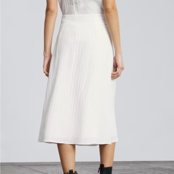 EVERLANE The City Stripe Midi Skirt (New With Tag) - Picture 4 of 10